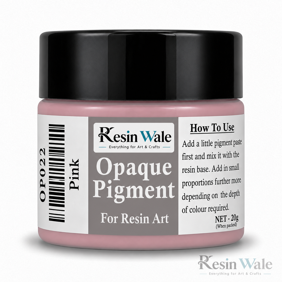 Resin Wale Pink Opaque Resin Pigment – 20 g OP022