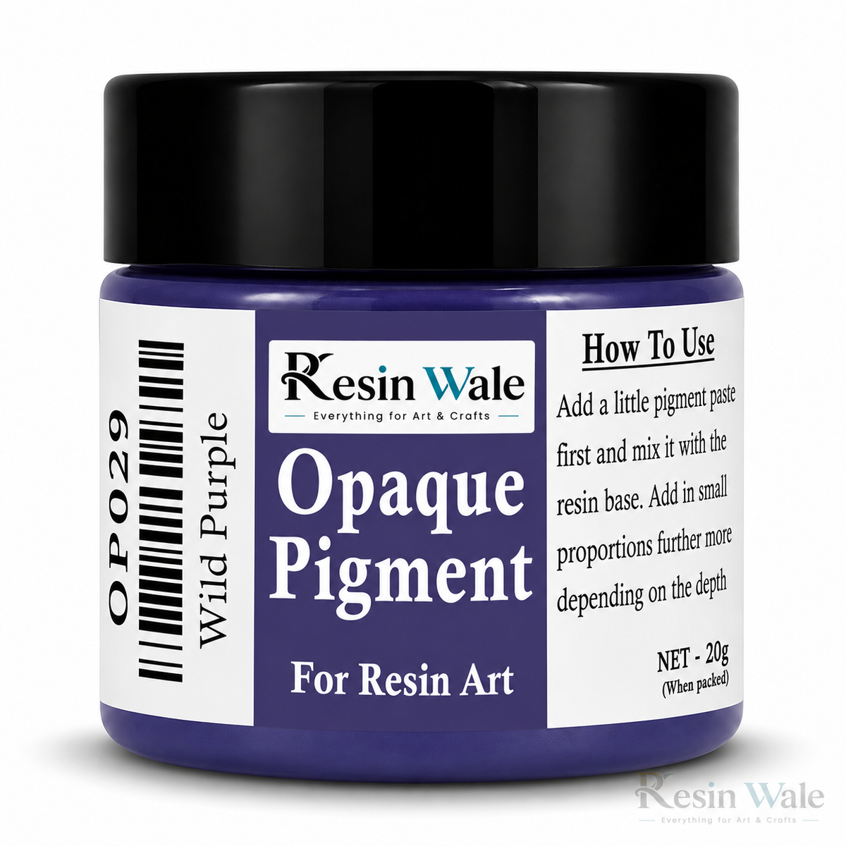 Resin Wale Wild Purple Opaque Resin Pigment – 20 g OP029