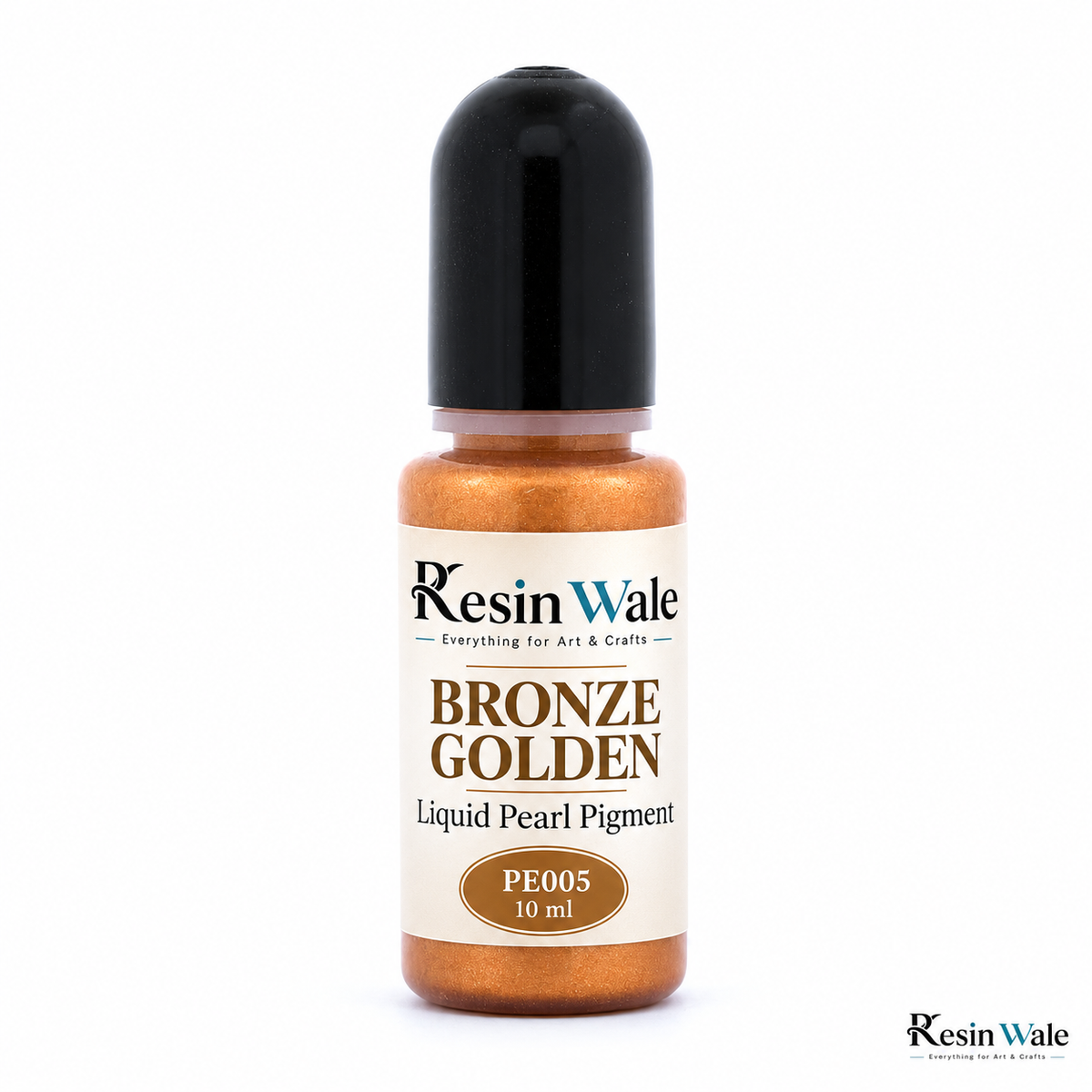 Resin Wale Bronze Golden Liquid Pearl Pigment PE005, 10 ml