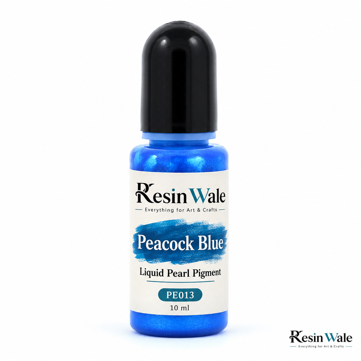 Resin Wale Peacock Blue Liquid Pearl Pigment PE013, 10 ml
