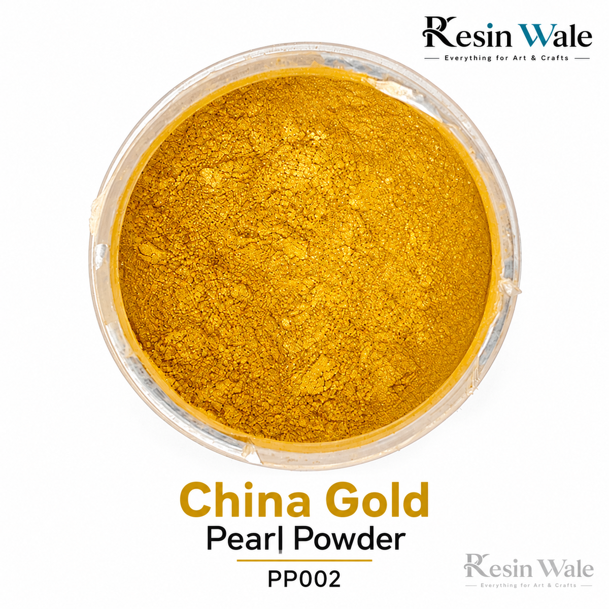 Resin Wale China Gold Pearl Powder PP002
