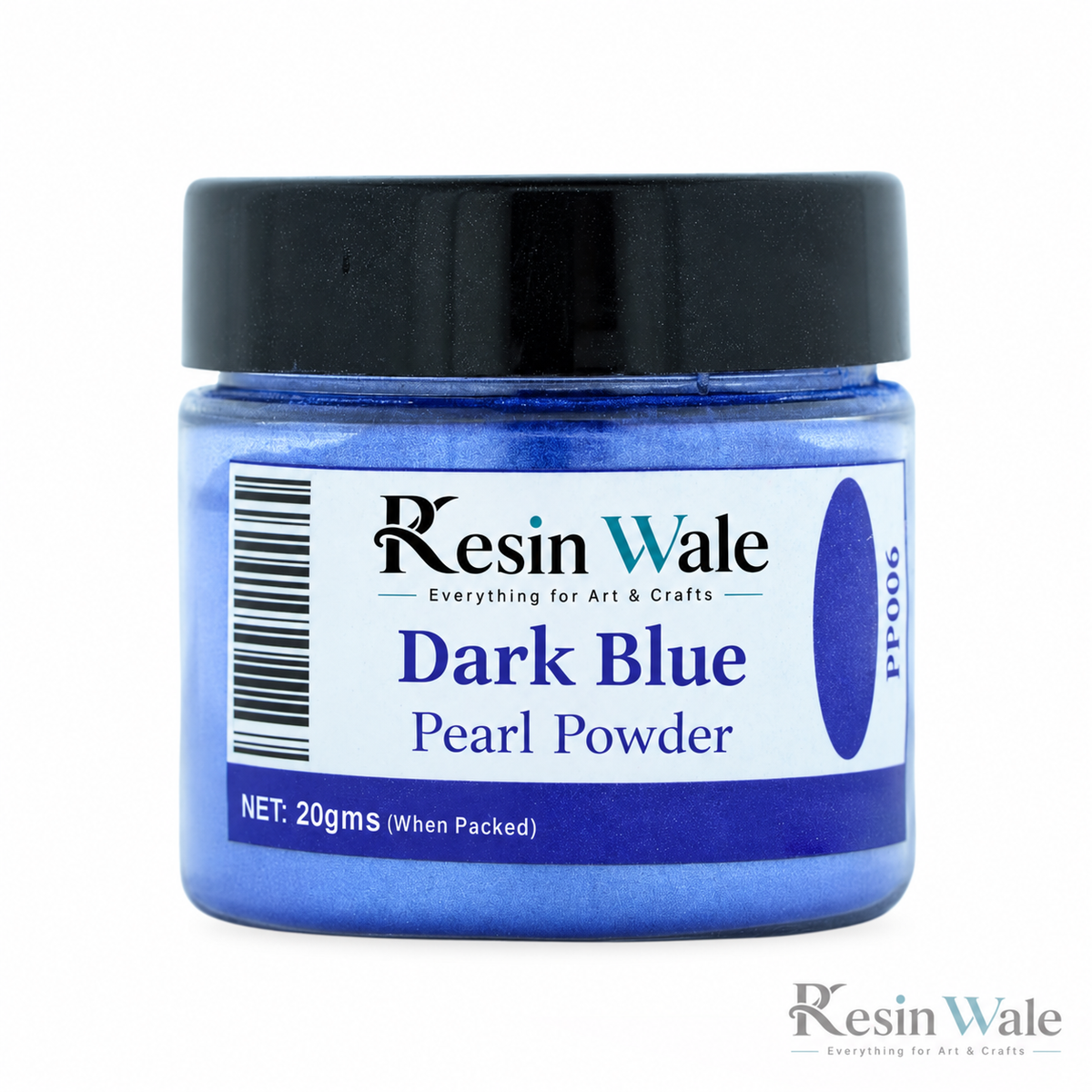Resin Wale Dark Blue Pearl Powder PP006