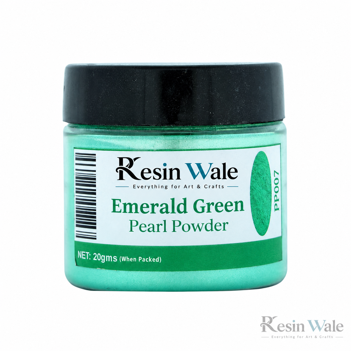 Resin Wale Emerald Green Pearl Powder PP007