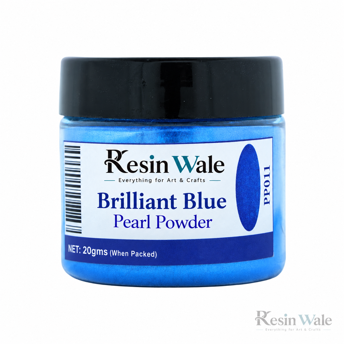 Resin Wale Brilliant Blue Pearl Powder PP011