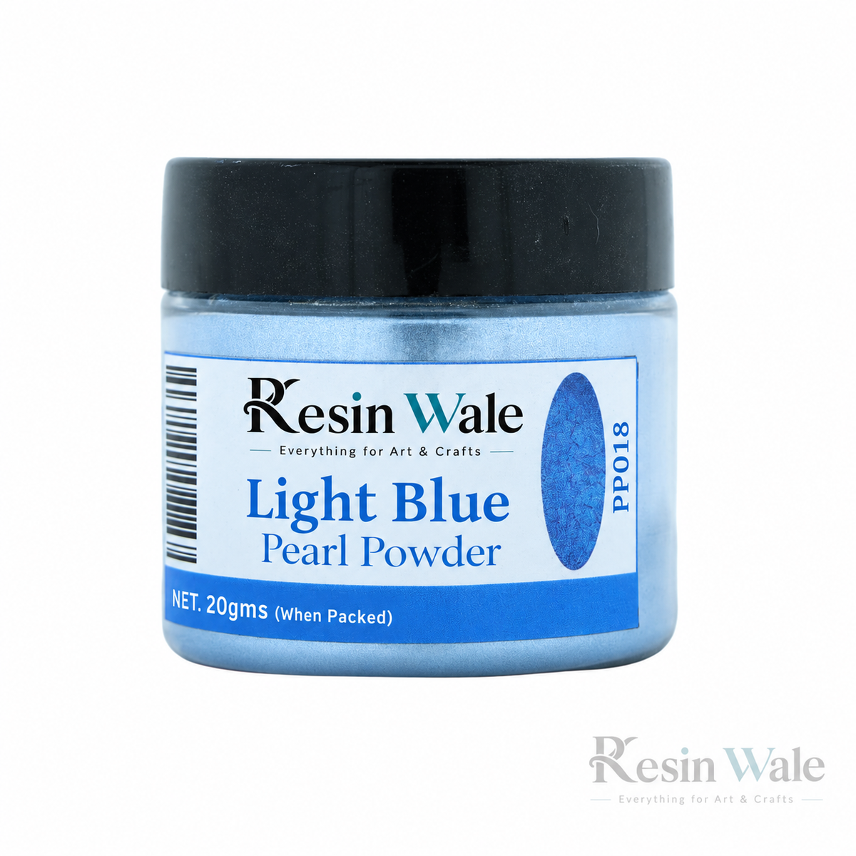 Resin Wale Light Blue Pearl Powder PP018