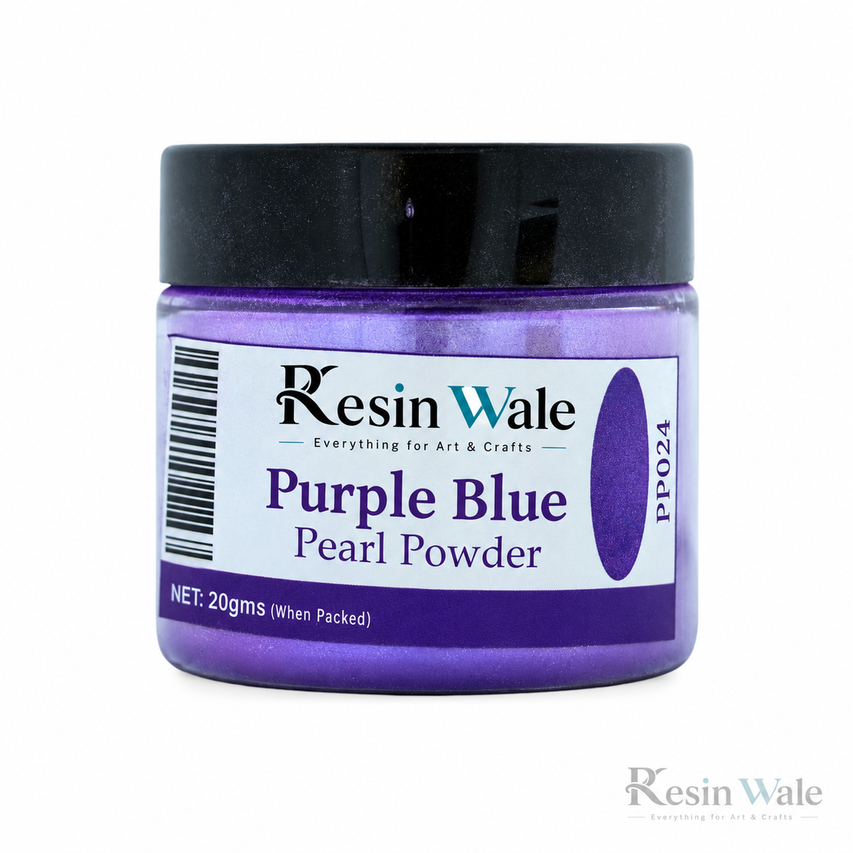 Resin Wale Purple Blue Pearl Powder PP024