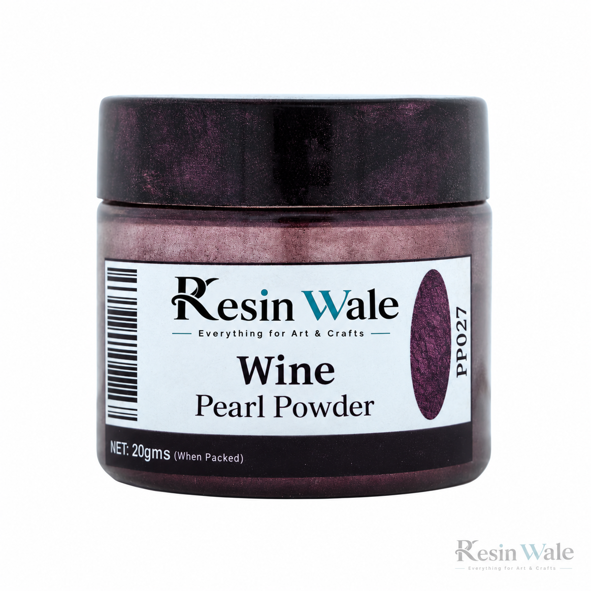 Resin Wale Wine Pearl Powder PP027