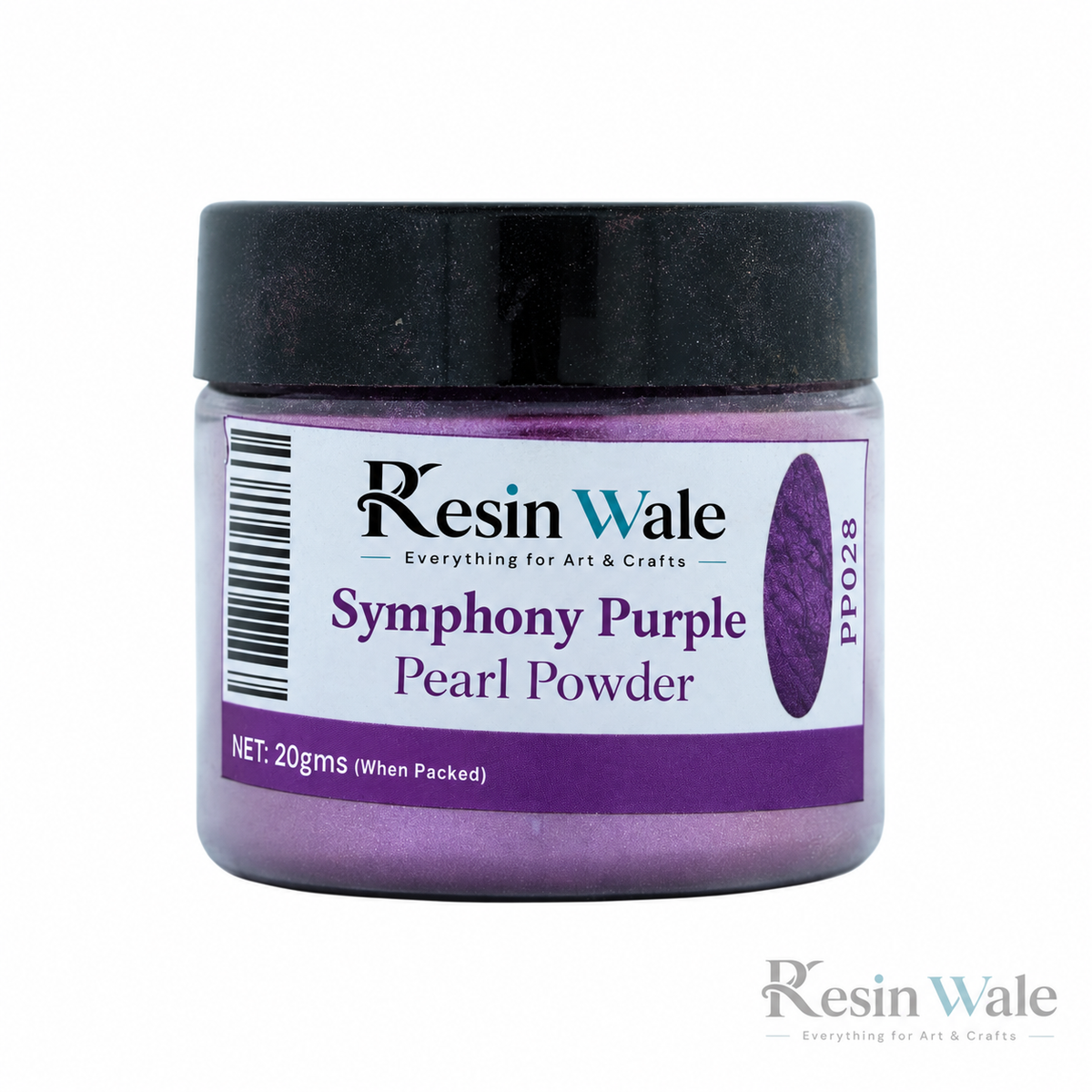 Resin Wale Symphony Purple Pearl Powder PP028