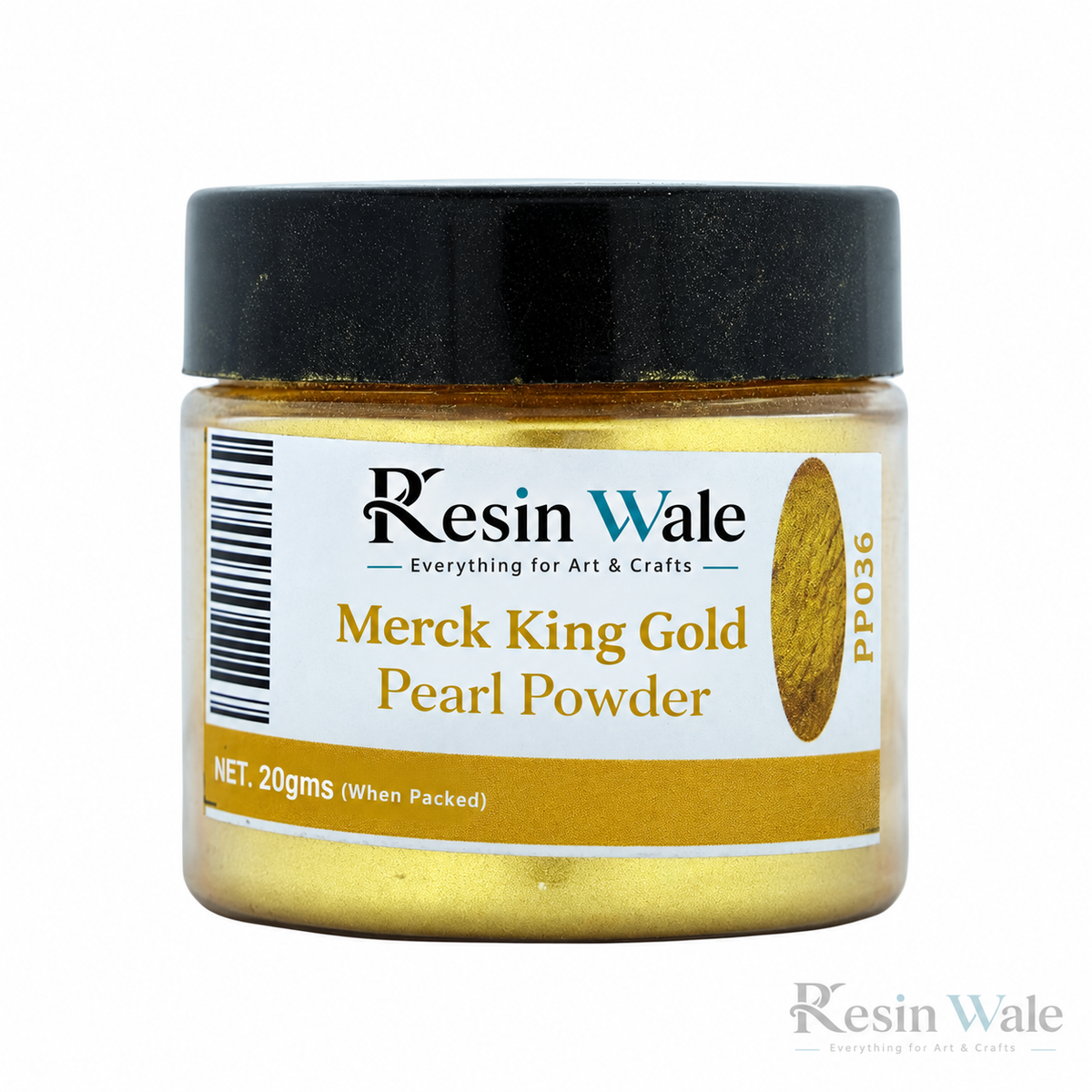 Resin Wale Merck King Gold Pearl Powder PP036
