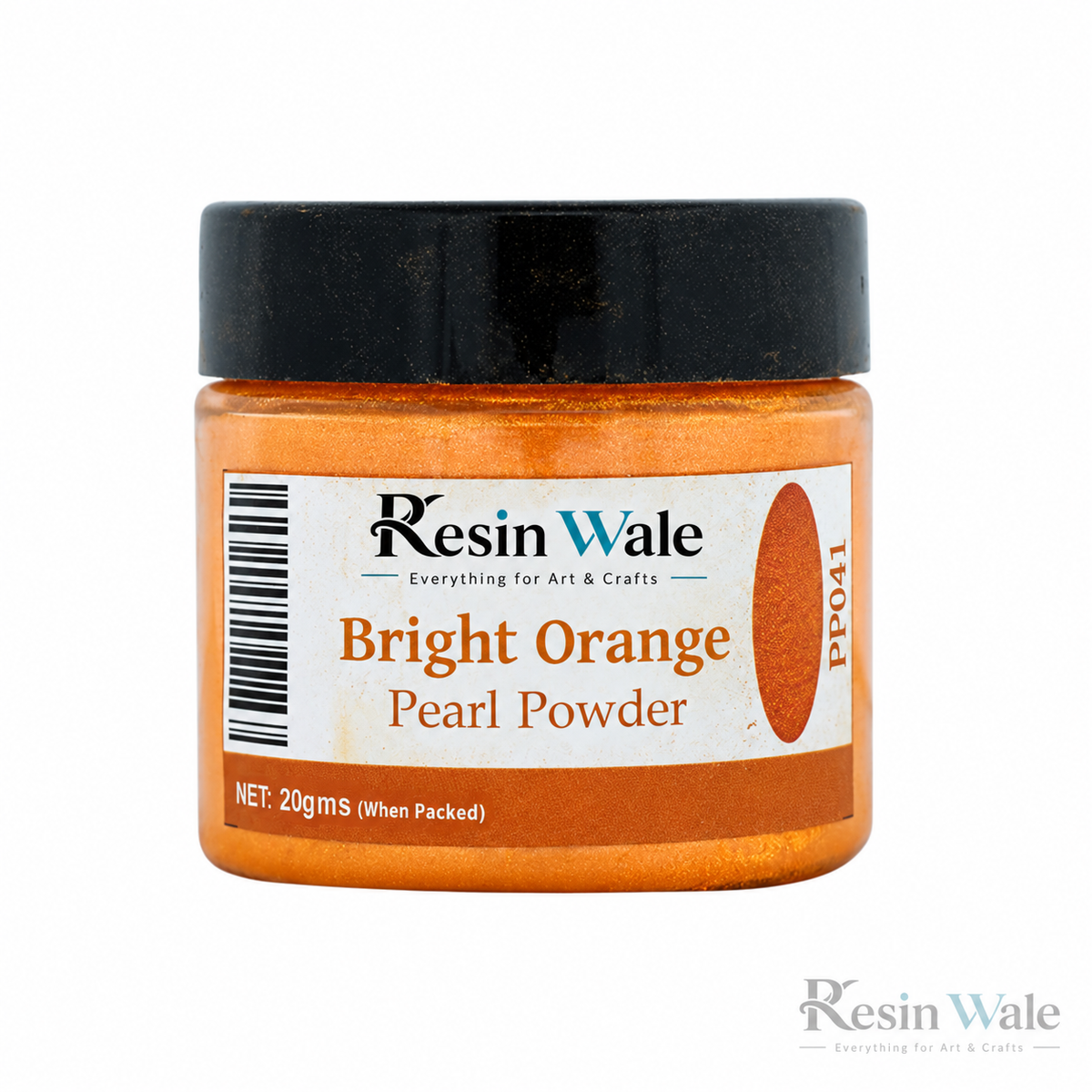 Resin Wale Bright Orange Pearl Powder PP041