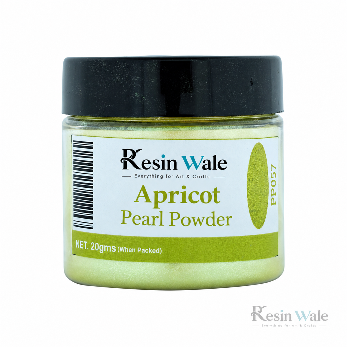 Resin Wale Apricot Pearl Powder PP057