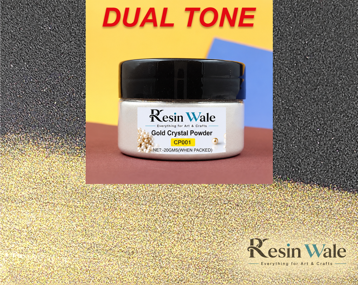Resin Wale Gold Crystal Powder CP001