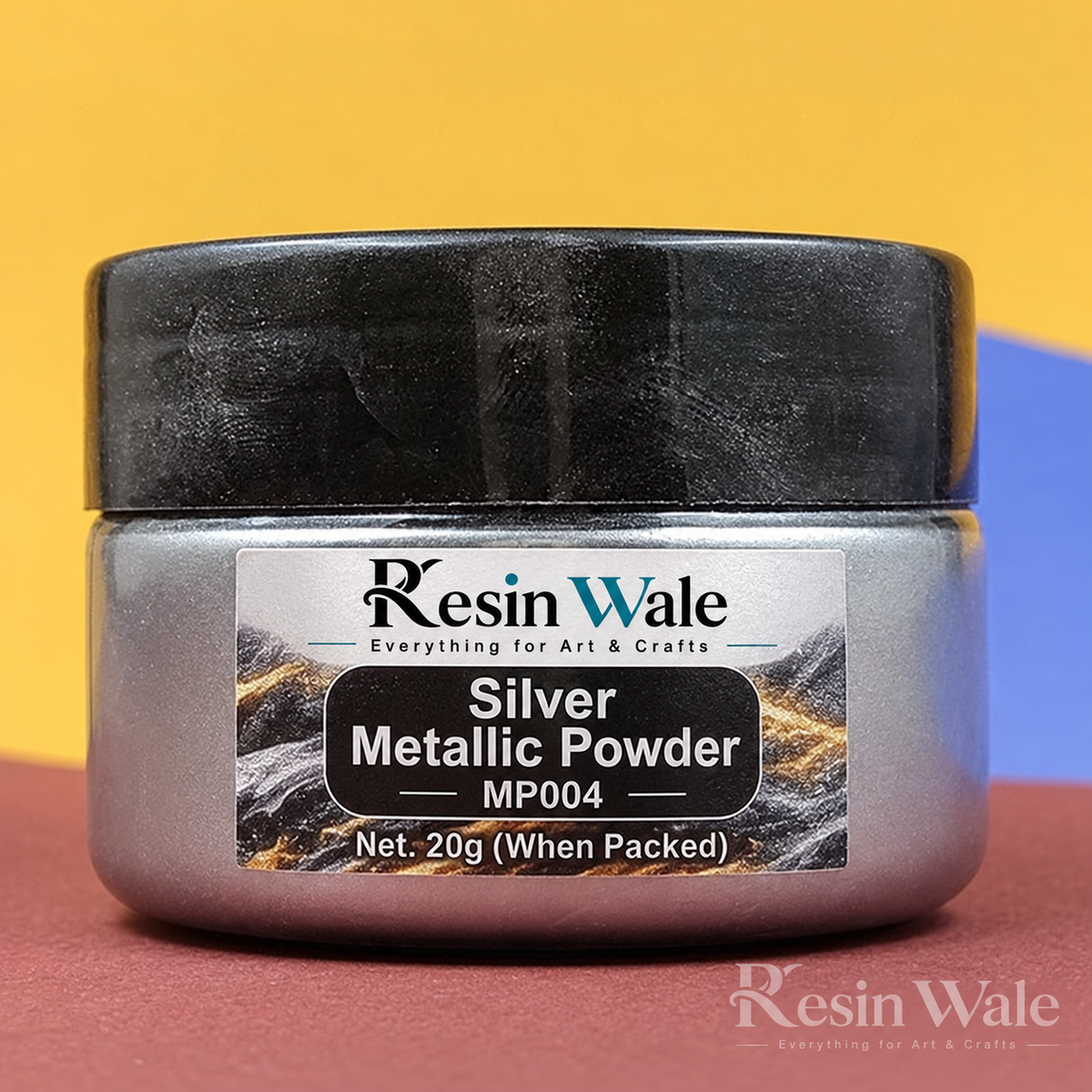 Resin Wale Silver Metallic Powder MP004