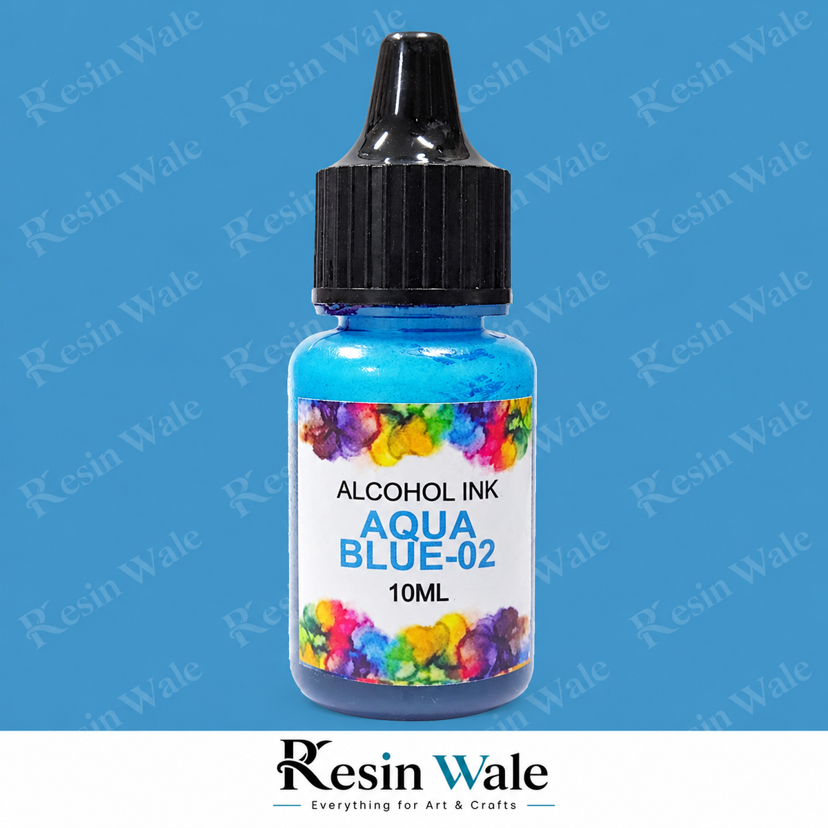 Premium Alcohol In Aqua Blue - AI02 - Resin Wale