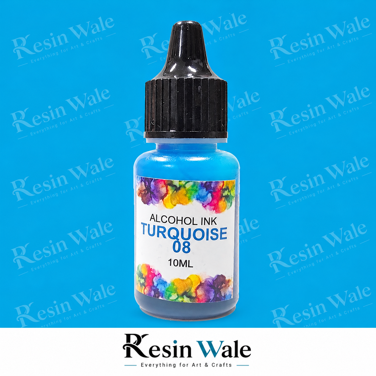Premium Alcohol In Turquoise - AI08 - Resin Wale