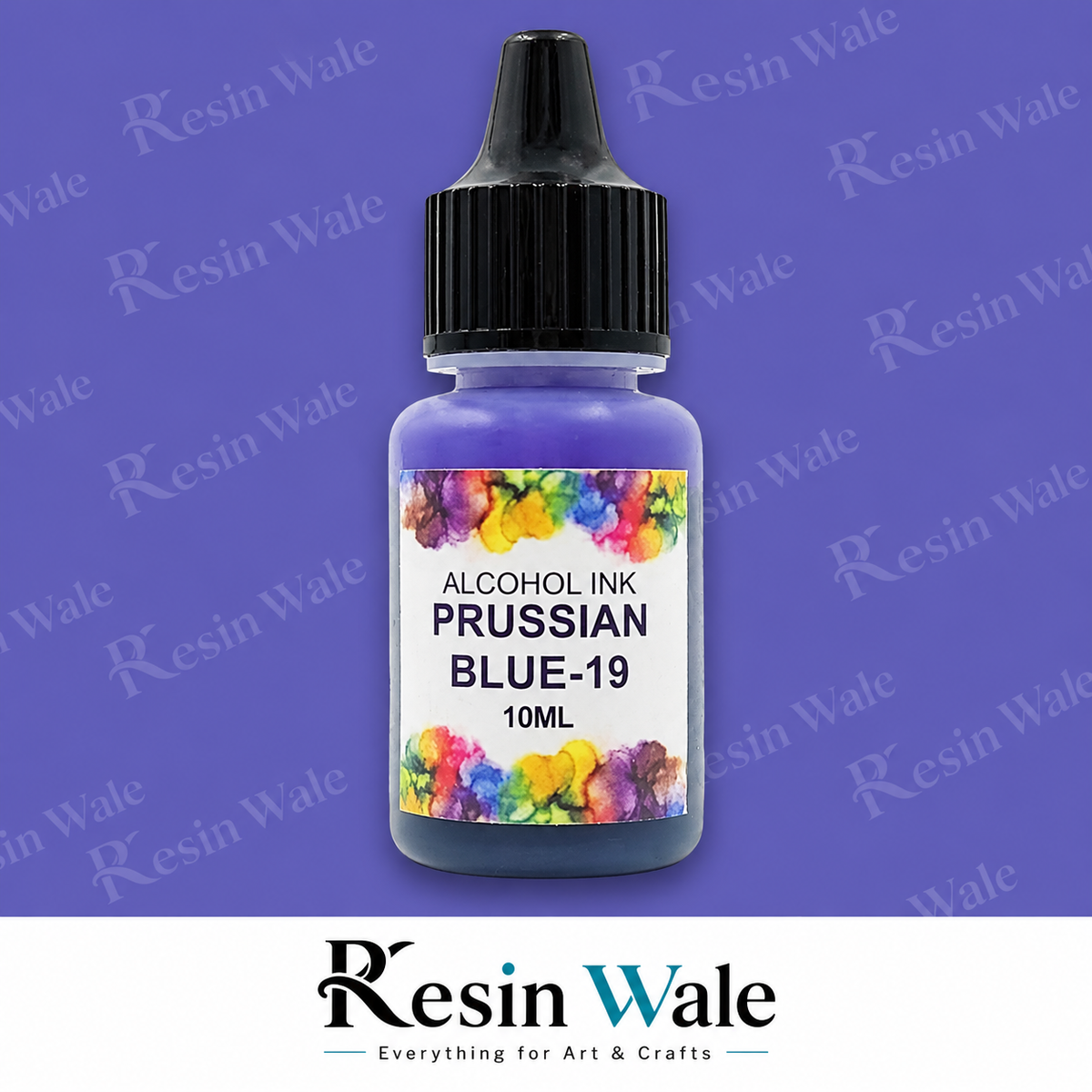 Premium Alcohol In Prussian Blue - AI19 - Resin Wale
