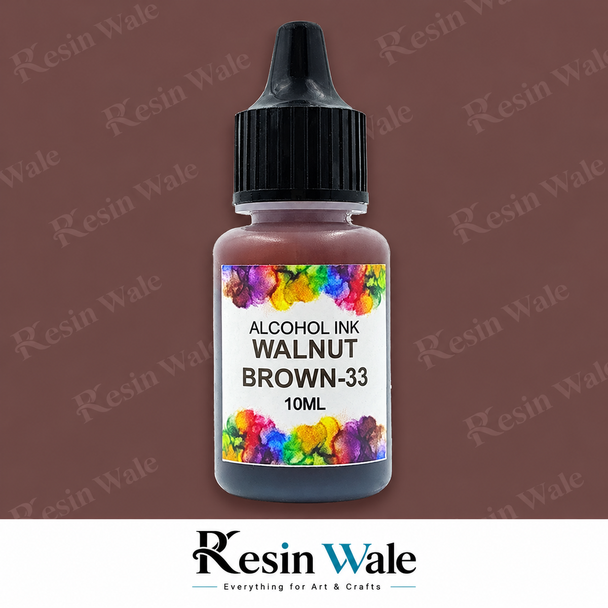 Premium Alcohol In Walnut Brown - AI33 - Resin Wale