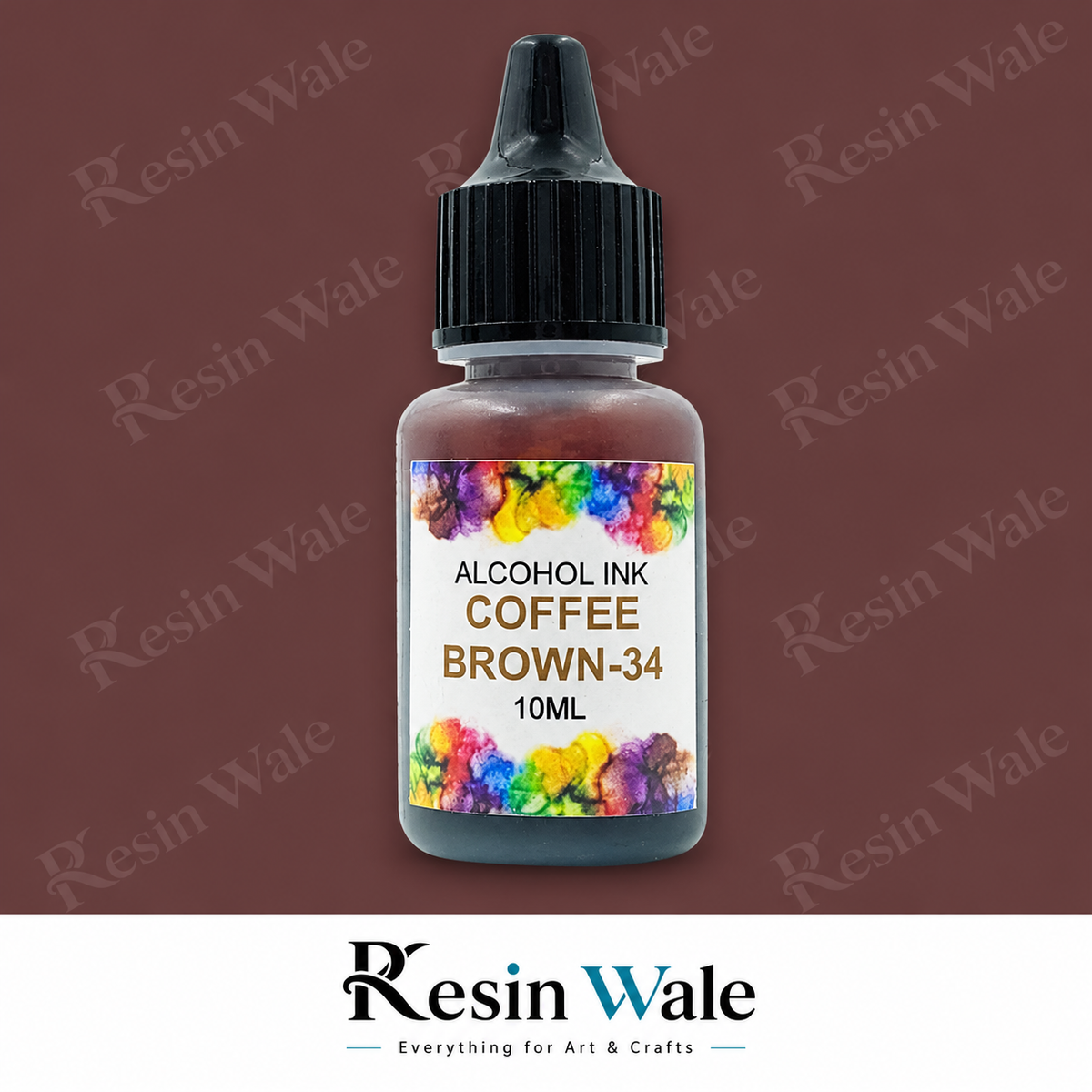 Premium Alcohol In Coffee Brown - AI34 - Resin Wale