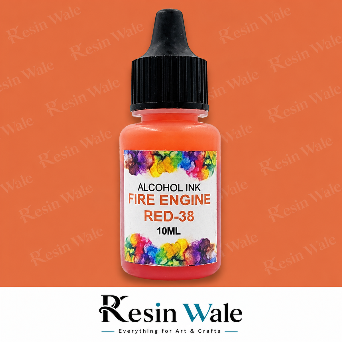 Premium Alcohol In Fire Engine Red - AI38 - Resin Wale