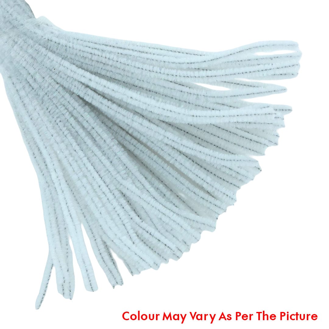 Shimmer Pipe Cleaner – White