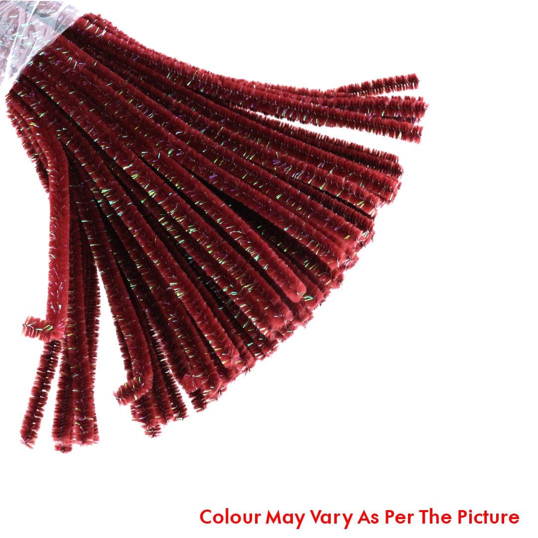 Shimmer Pipe Cleaner – Maroon