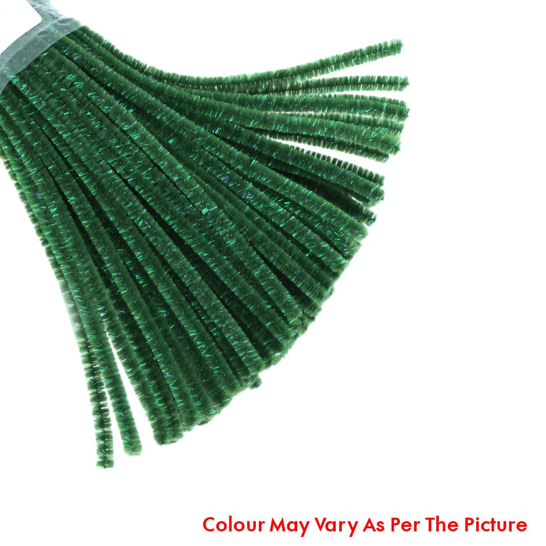 Shimmer Pipe Cleaner – Moss Green