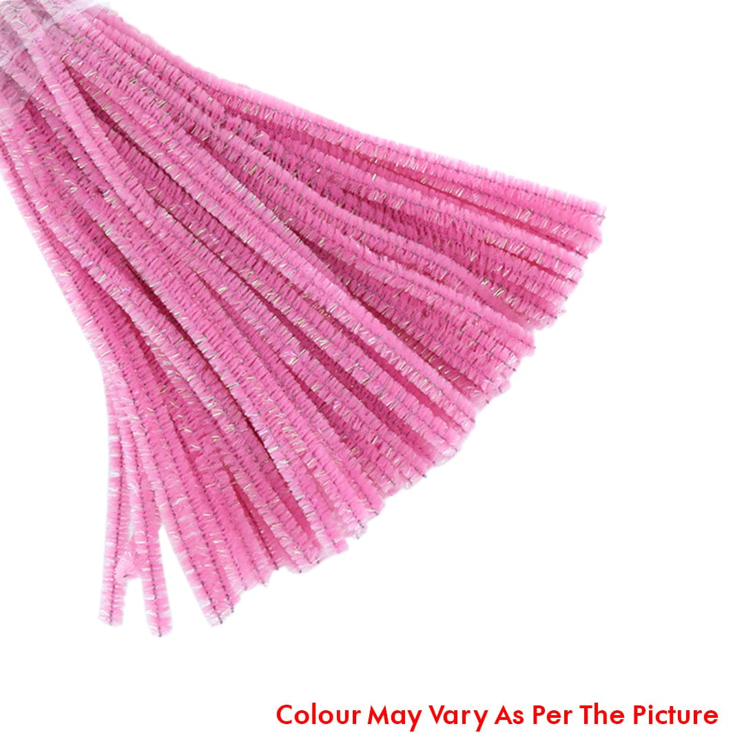 Shimmer Pipe Cleaner – Baby Pink