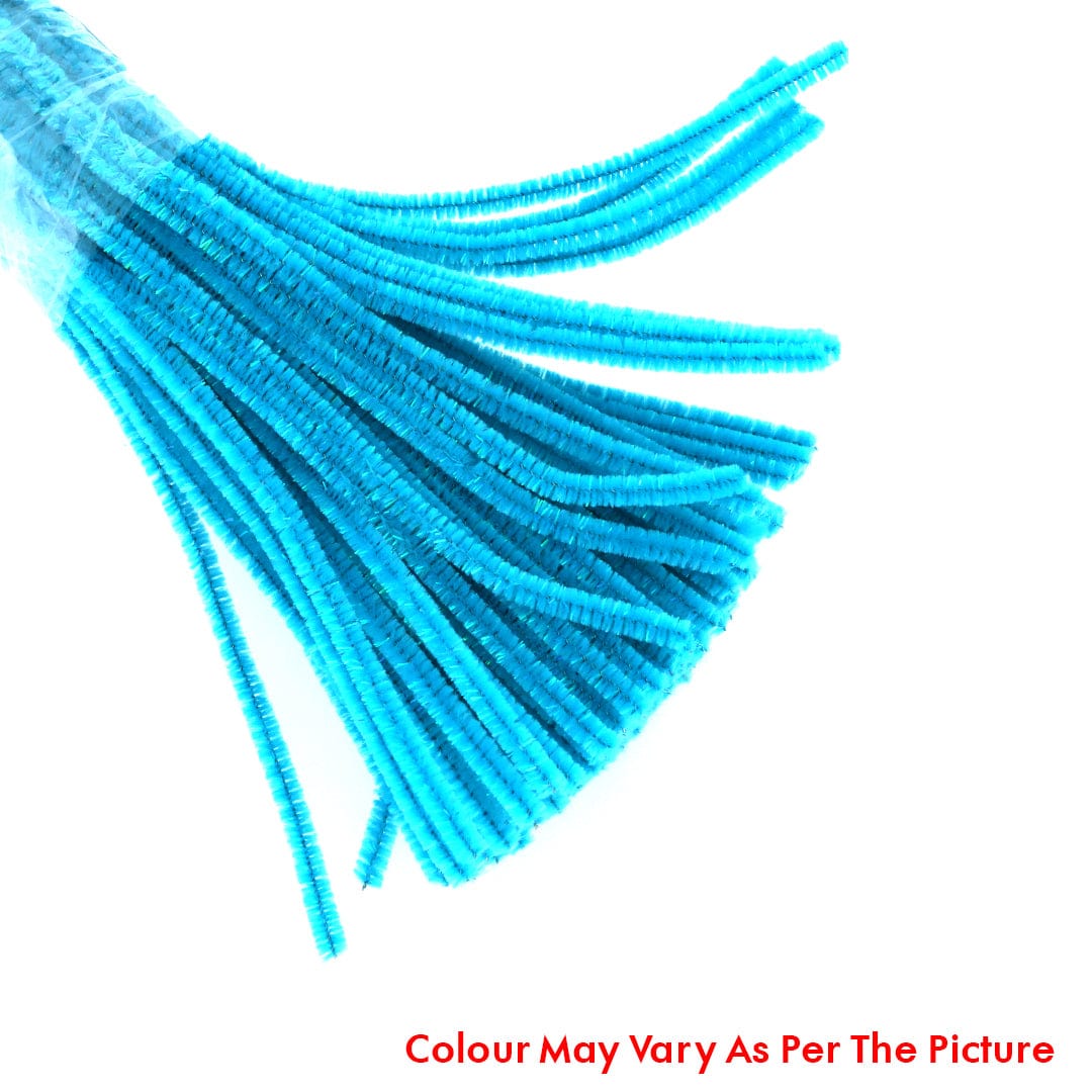 Shimmer Pipe Cleaner – Peacock Blue