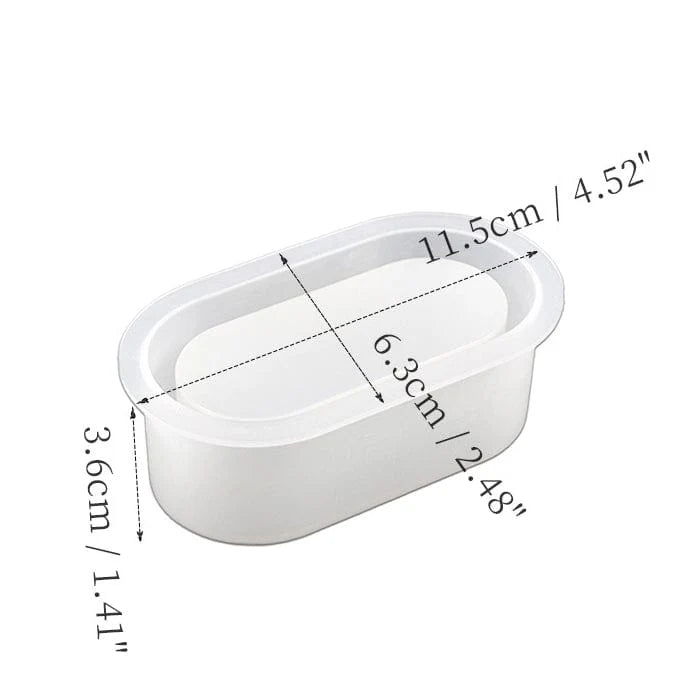 Oval Container Jar Mould